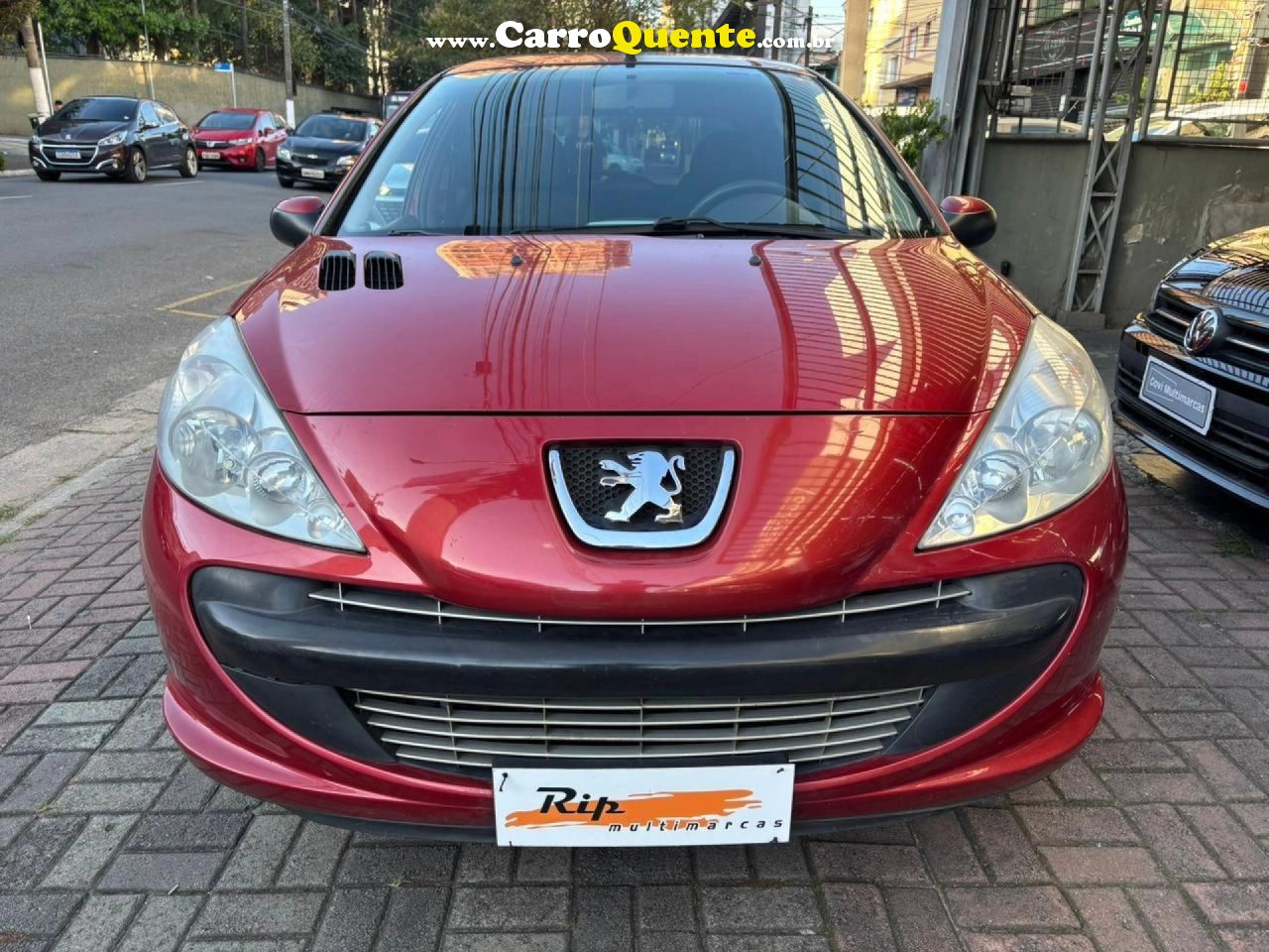PEUGEOT   207 XR 1.4 FLEX 8V 5P   VERMELHO 2011 1.4 FLEX - Loja