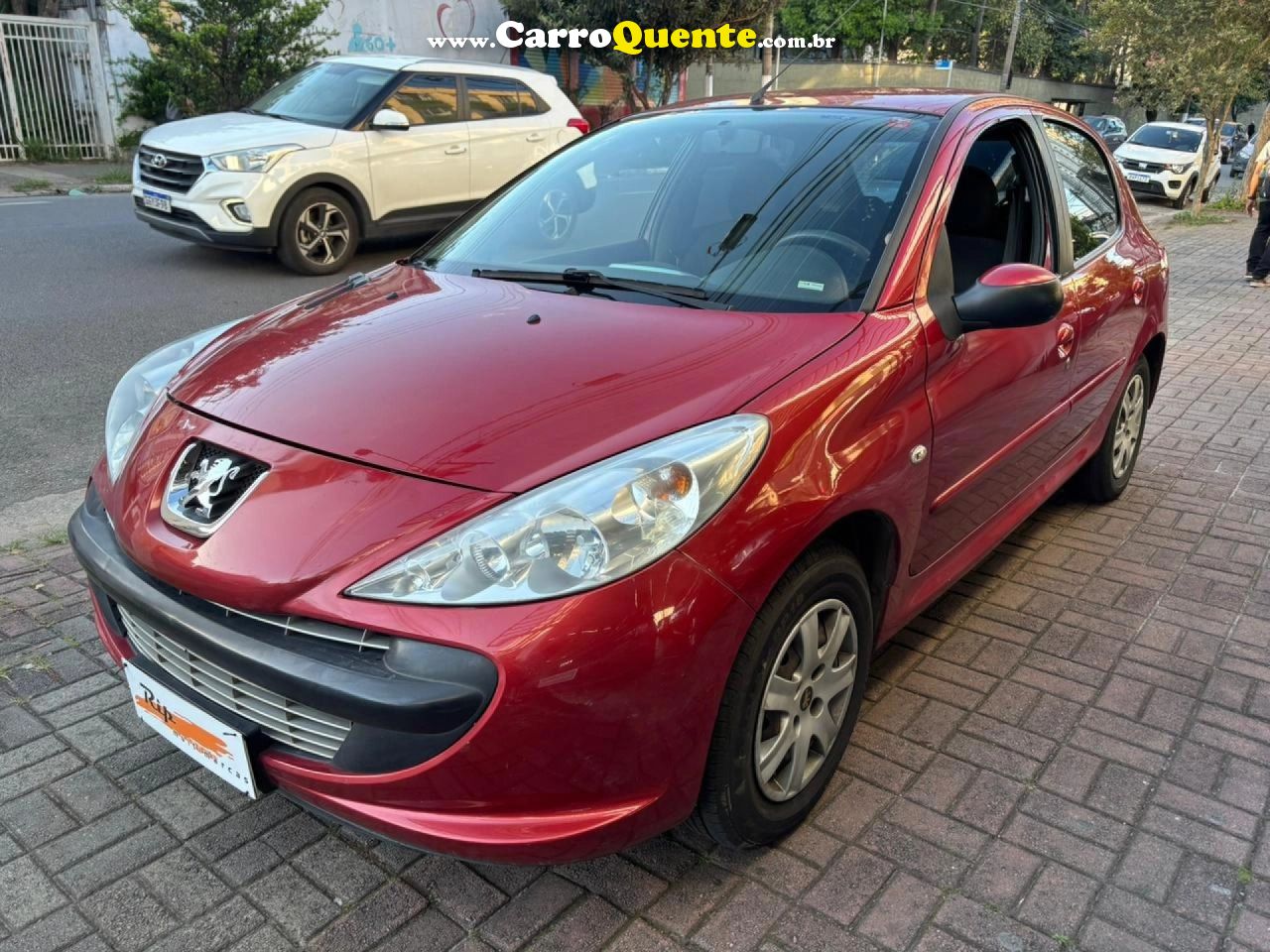 PEUGEOT   207 XR 1.4 FLEX 8V 5P   VERMELHO 2011 1.4 FLEX - Loja