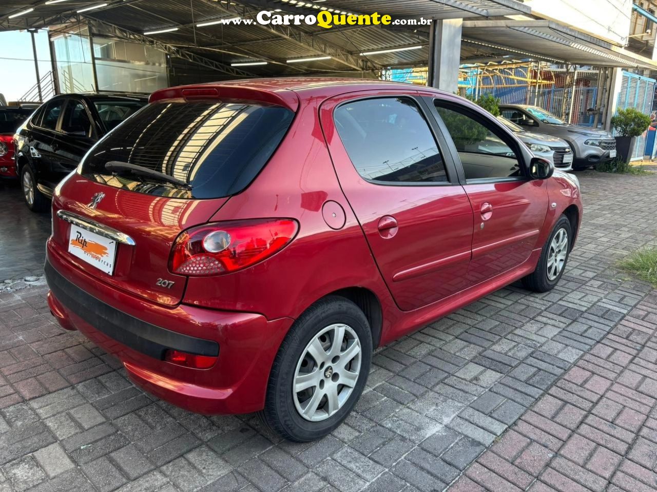 PEUGEOT   207 XR 1.4 FLEX 8V 5P   VERMELHO 2011 1.4 FLEX - Loja
