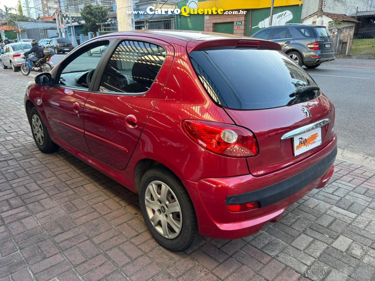 PEUGEOT   207 XR 1.4 FLEX 8V 5P   VERMELHO 2011 1.4 FLEX - Loja