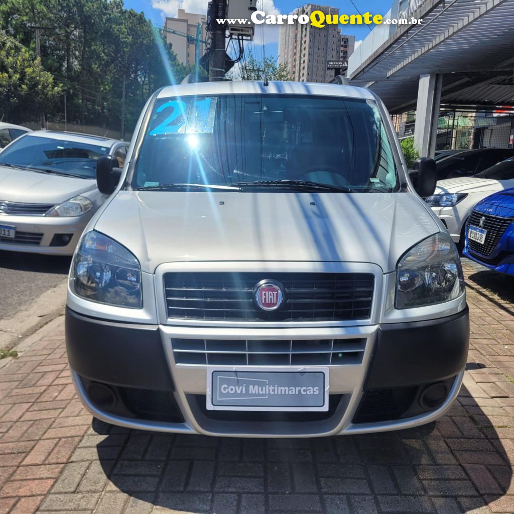 FIAT   DOBLO ESSENCE 1.8 FLEX 16V 5P   PRATA 2021 1.8 FLEX - Loja