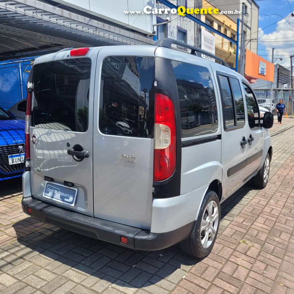 FIAT   DOBLO ESSENCE 1.8 FLEX 16V 5P   PRATA 2021 1.8 FLEX - Loja