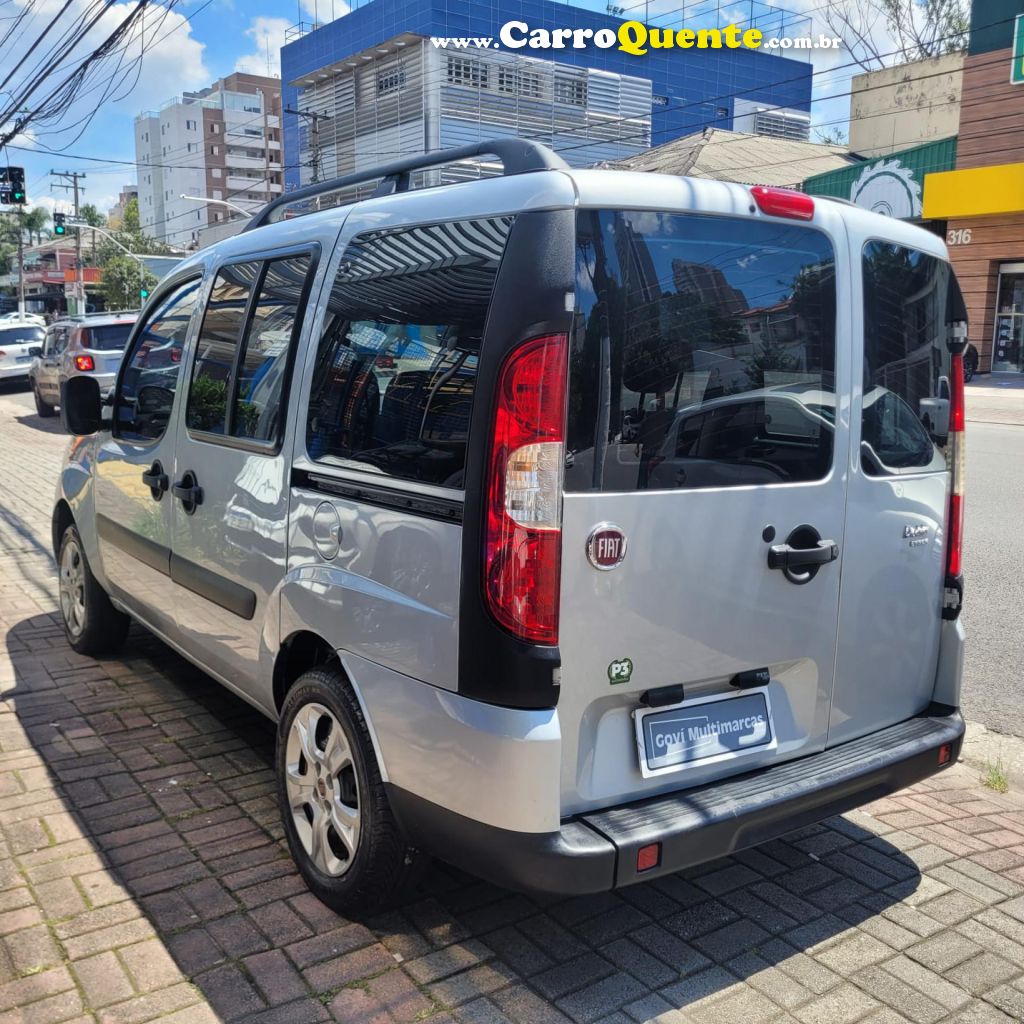FIAT   DOBLO ESSENCE 1.8 FLEX 16V 5P   PRATA 2021 1.8 FLEX - Loja