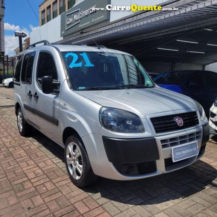 FIAT   DOBLO ESSENCE 1.8 FLEX 16V 5P   PRATA 2021 1.8 FLEX