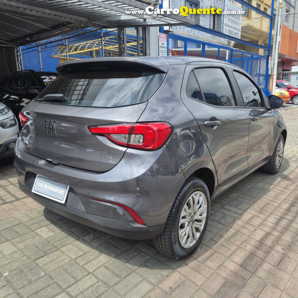 FIAT   ARGO 1.0 6V FLEX.   CINZA 2022 1.0 FLEX - Loja