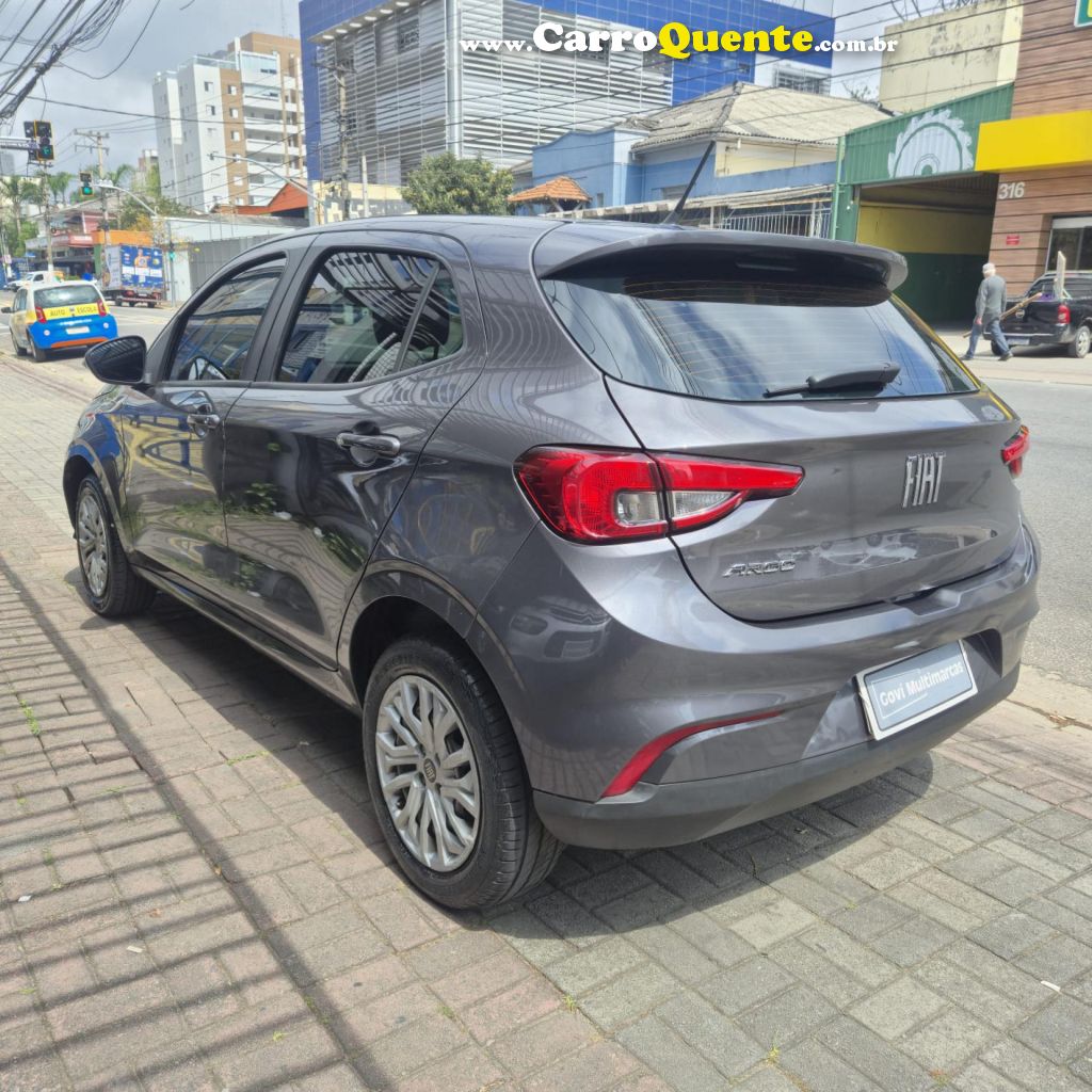 FIAT   ARGO 1.0 6V FLEX.   CINZA 2022 1.0 FLEX - Loja