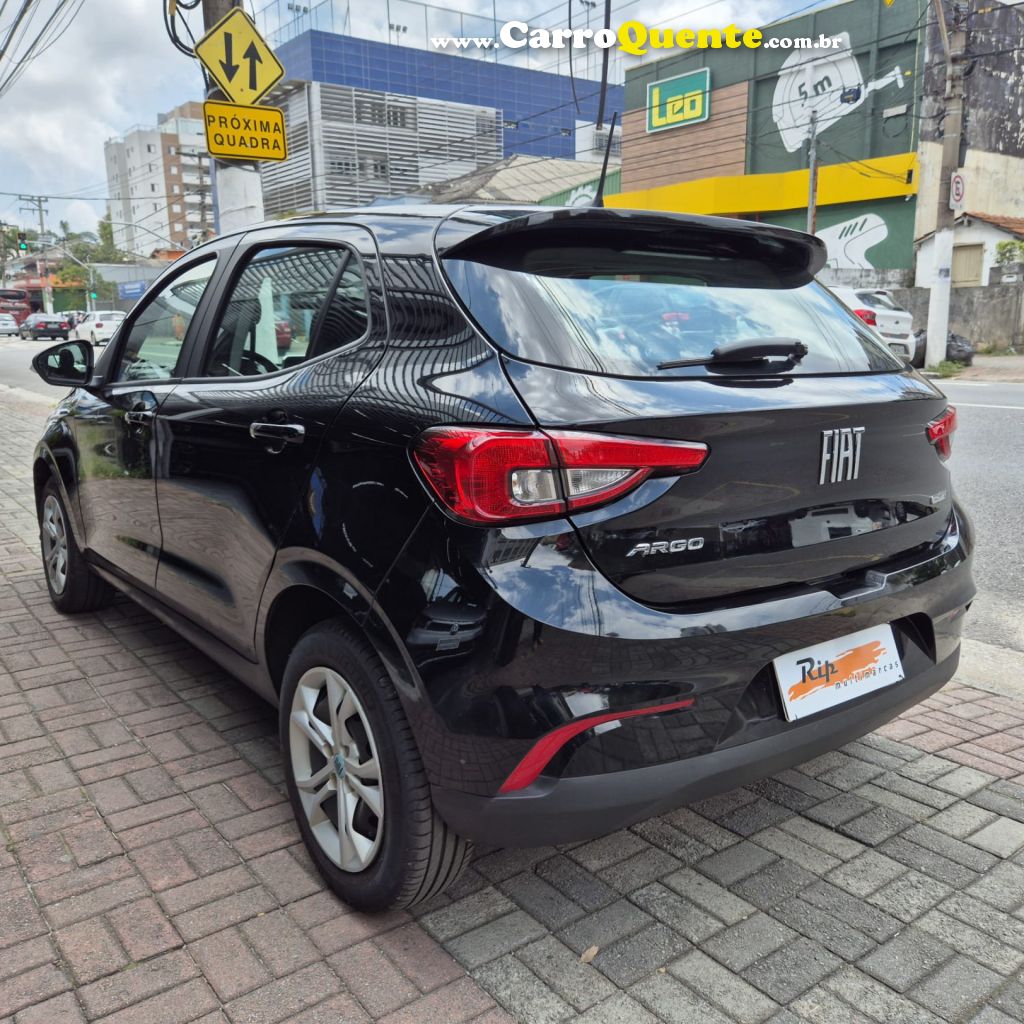 FIAT   ARGO DRIVE 1.0 6V FLEX   PRETO 2025 1.0 FLEX - Loja