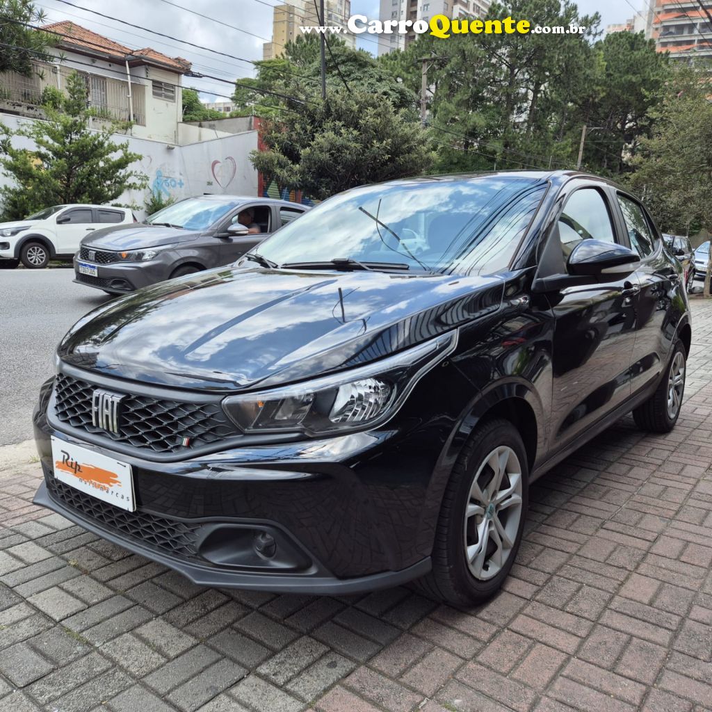 FIAT   ARGO DRIVE 1.0 6V FLEX   PRETO 2025 1.0 FLEX - Loja