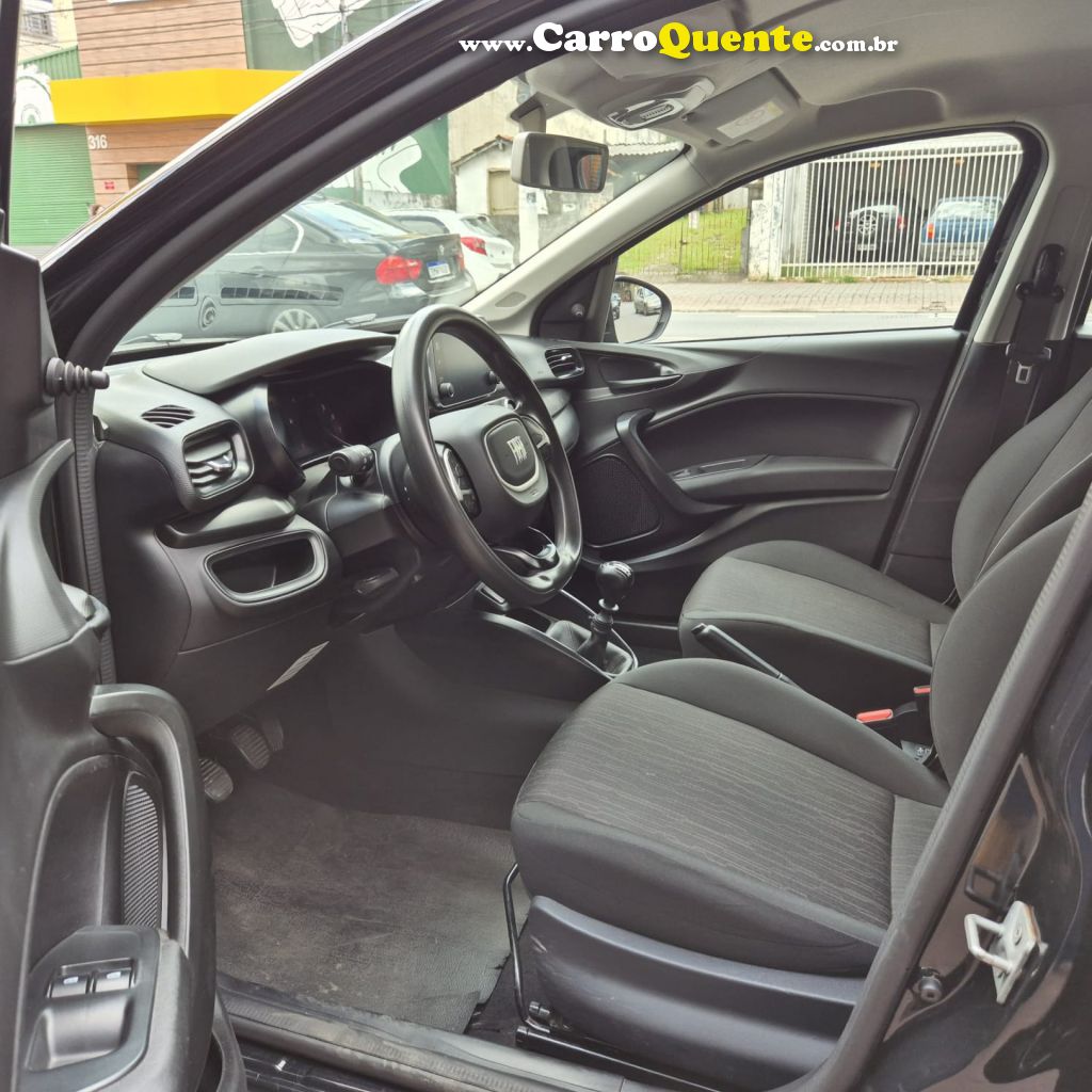 FIAT   ARGO DRIVE 1.0 6V FLEX   PRETO 2025 1.0 FLEX - Loja