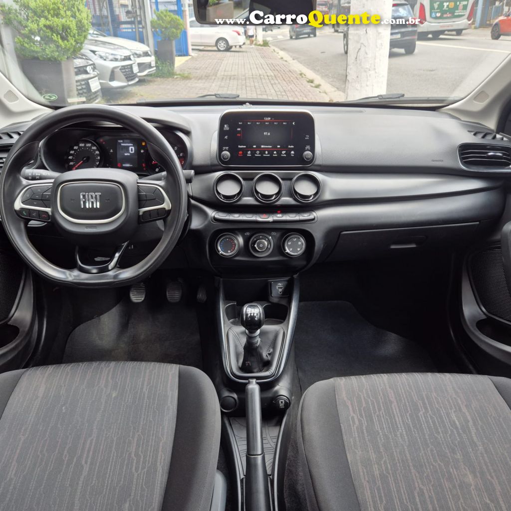 FIAT   ARGO DRIVE 1.0 6V FLEX   PRETO 2025 1.0 FLEX - Loja