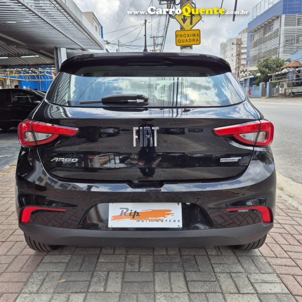 FIAT   ARGO DRIVE 1.0 6V FLEX   PRETO 2025 1.0 FLEX - Loja
