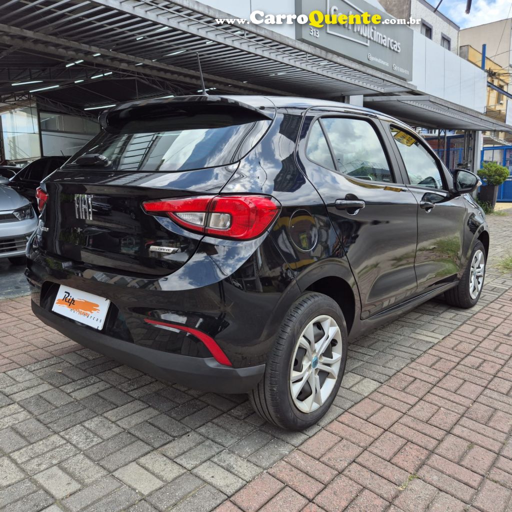 FIAT   ARGO DRIVE 1.0 6V FLEX   PRETO 2025 1.0 FLEX - Loja