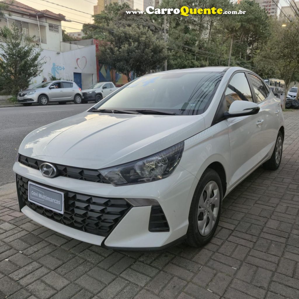 HYUNDAI   HB20S COMFORT 1.0  FLEX 12V MEC.   BRANCO 2024 1.0 FLEX - Loja