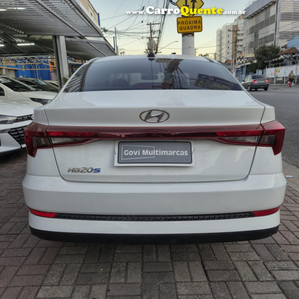 HYUNDAI   HB20S COMFORT 1.0  FLEX 12V MEC.   BRANCO 2024 1.0 FLEX - Loja