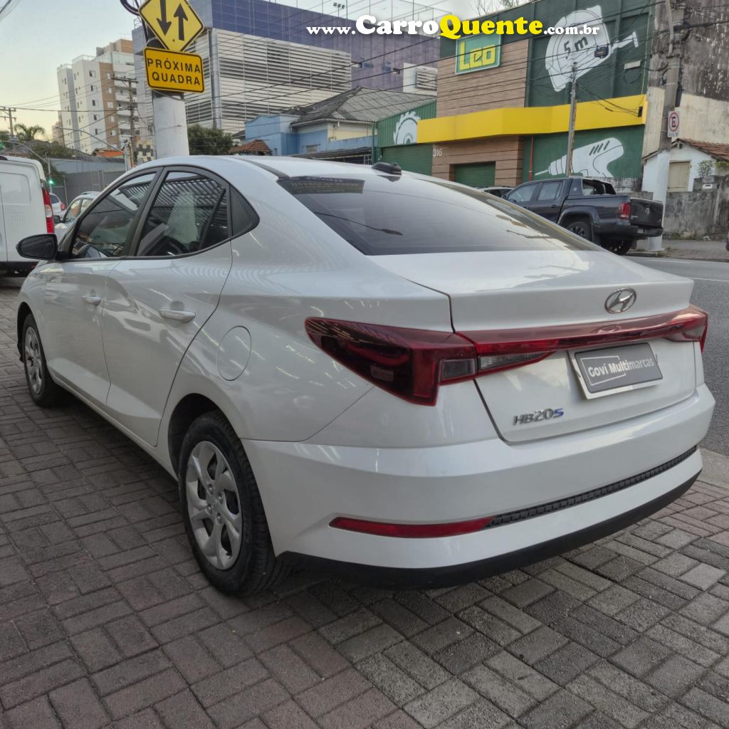 HYUNDAI   HB20S COMFORT 1.0  FLEX 12V MEC.   BRANCO 2024 1.0 FLEX - Loja