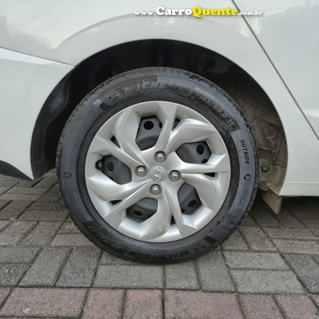 HYUNDAI   HB20S COMFORT 1.0  FLEX 12V MEC.   BRANCO 2024 1.0 FLEX - Loja