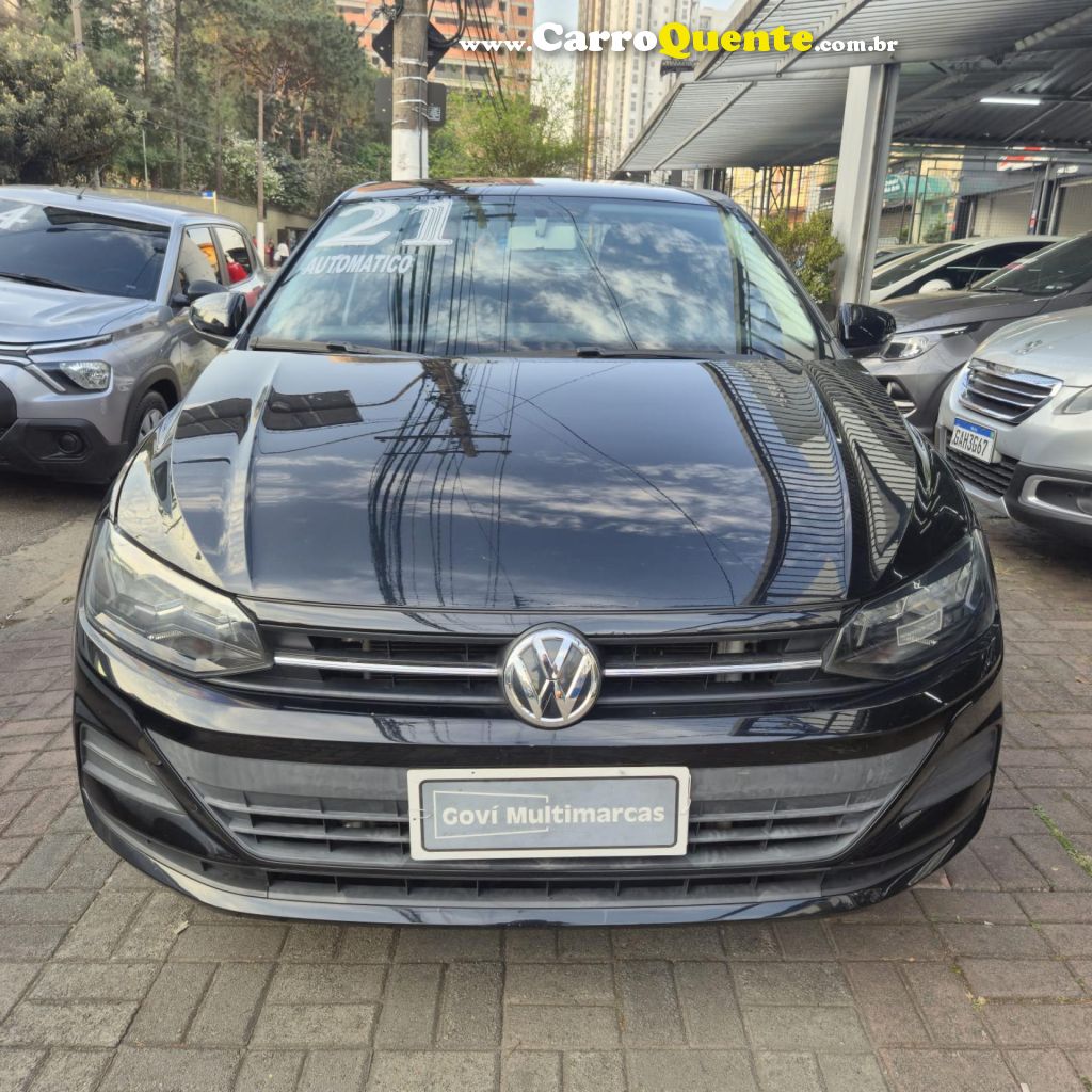 VOLKSWAGEN   VIRTUS 1.6 MSI FLEX 16V 4P AUT.   PRETO 2021 1.6 FLEX - Loja