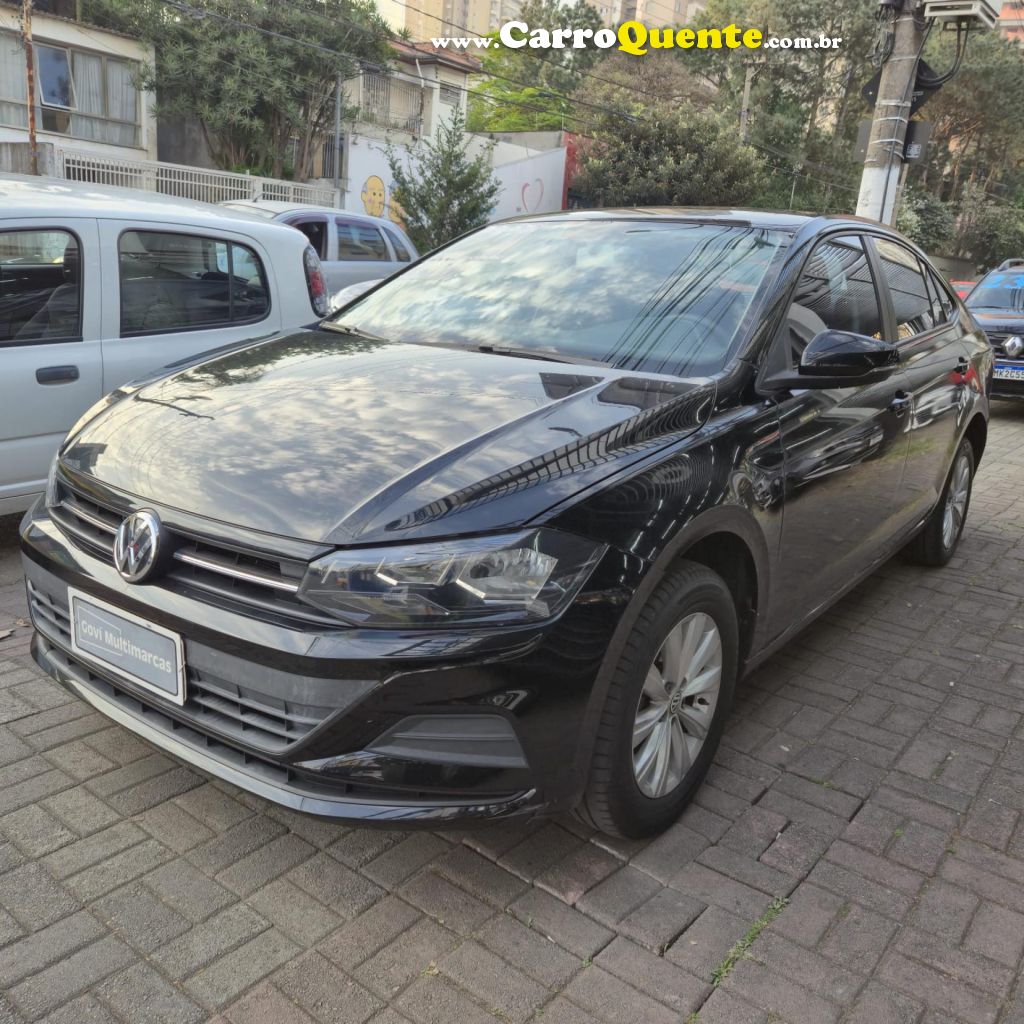VOLKSWAGEN   VIRTUS 1.6 MSI FLEX 16V 4P AUT.   PRETO 2021 1.6 FLEX - Loja
