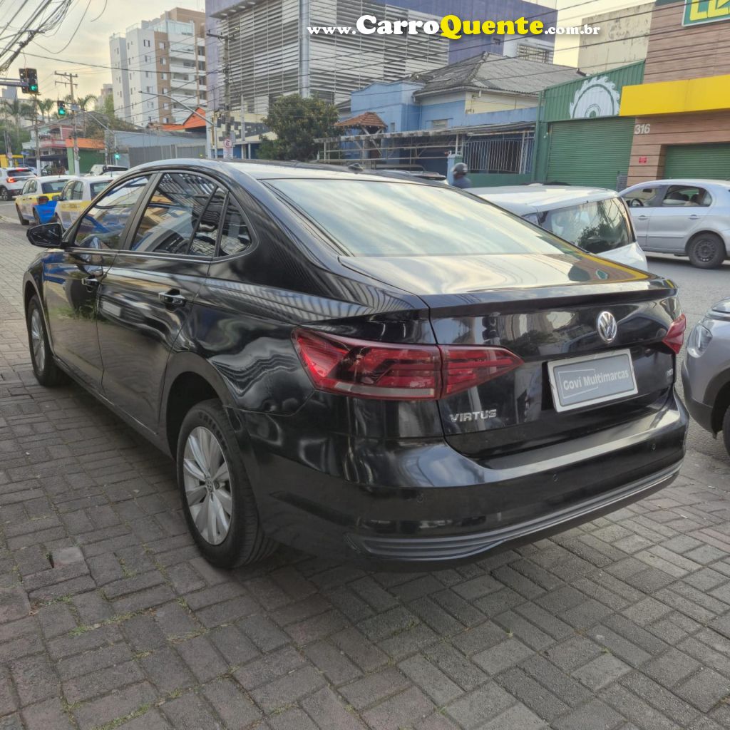 VOLKSWAGEN   VIRTUS 1.6 MSI FLEX 16V 4P AUT.   PRETO 2021 1.6 FLEX - Loja