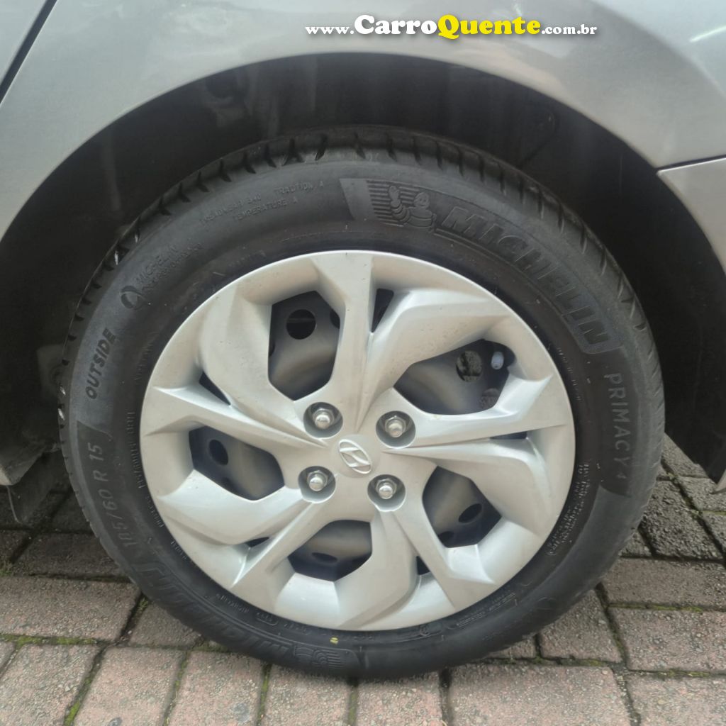 HYUNDAI   HB20S VISION 1.0 TB FLEX 12V AUT.   PRATA 2022 1.0 FLEX - Loja