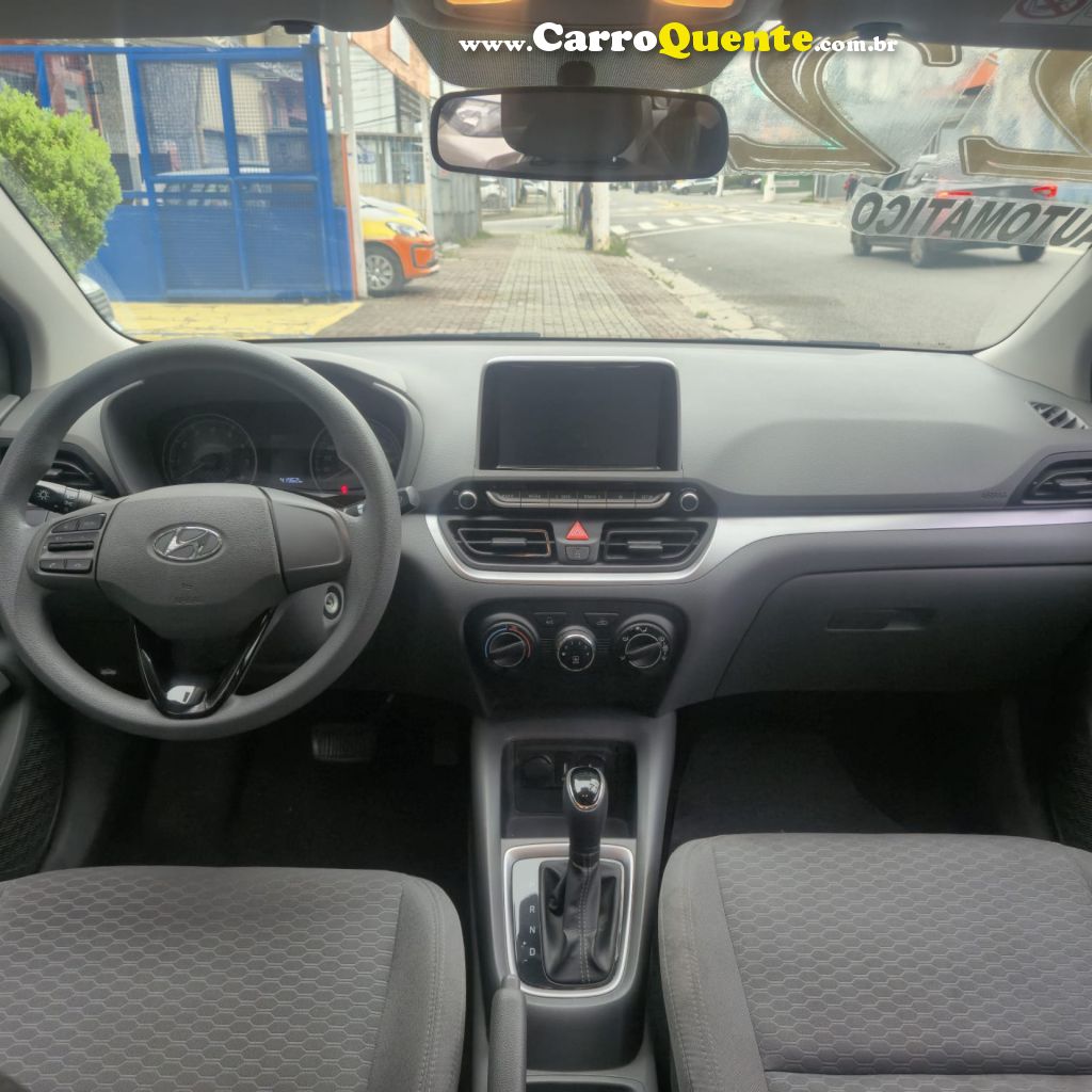 HYUNDAI   HB20S VISION 1.0 TB FLEX 12V AUT.   PRATA 2022 1.0 FLEX - Loja