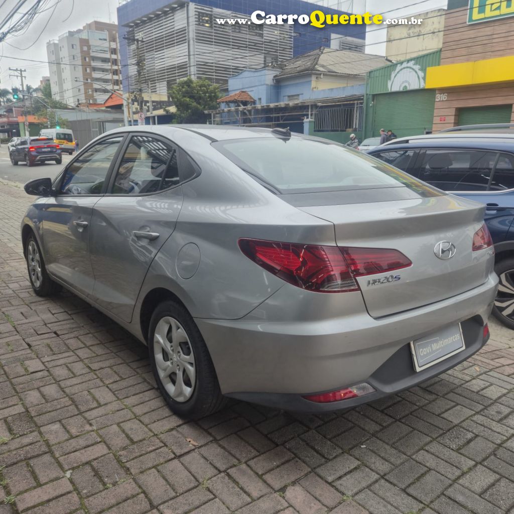 HYUNDAI   HB20S VISION 1.0 TB FLEX 12V AUT.   PRATA 2022 1.0 FLEX - Loja