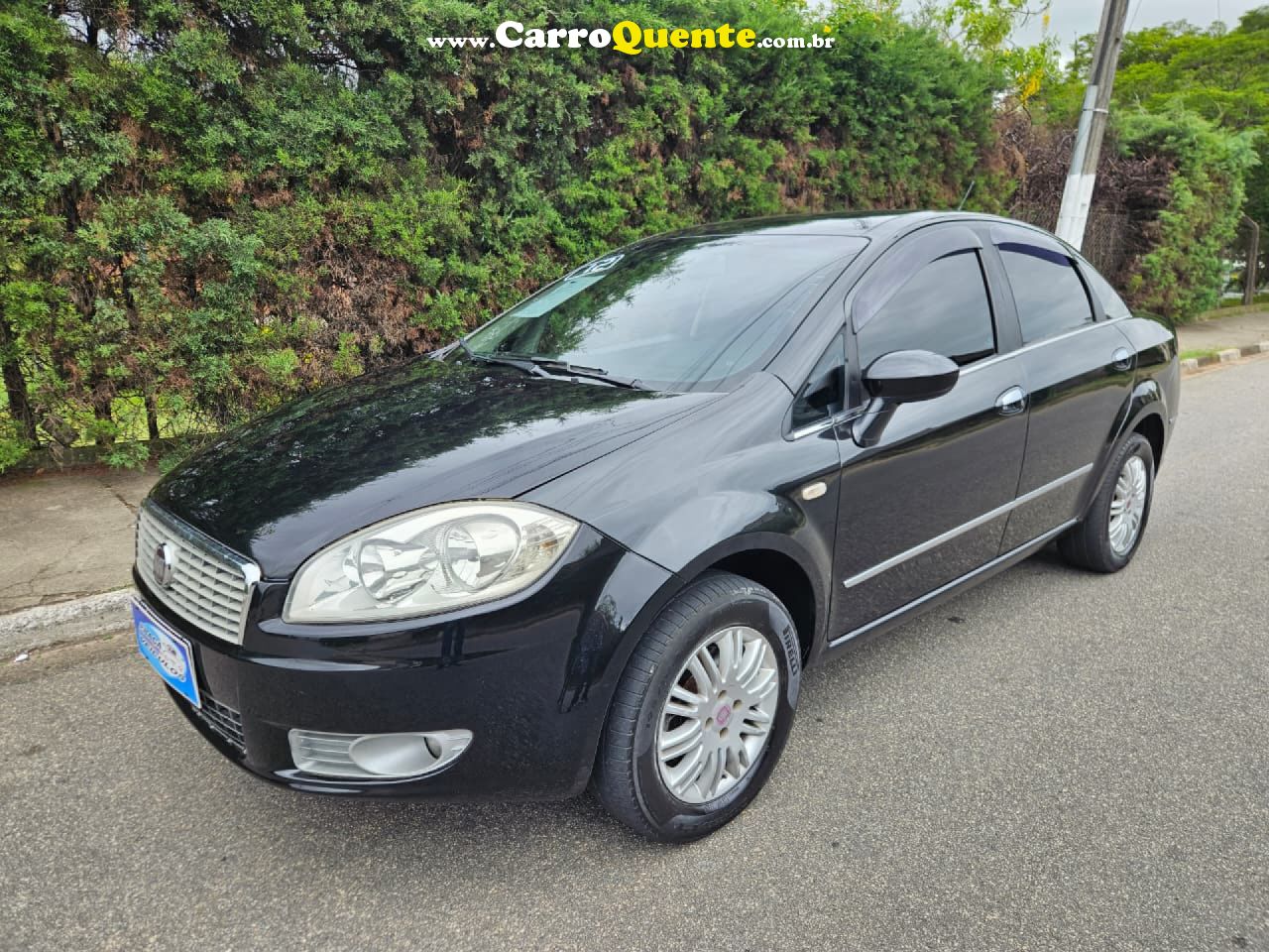 FIAT   LINEA ESSENCE 1.8 FLEX 16V 4P   PRETO 2012 1.8 FLEX - Loja