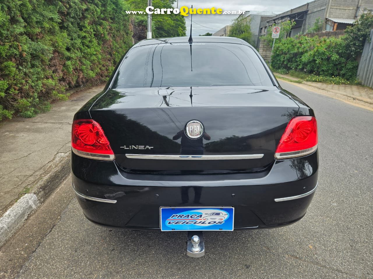FIAT   LINEA ESSENCE 1.8 FLEX 16V 4P   PRETO 2012 1.8 FLEX - Loja