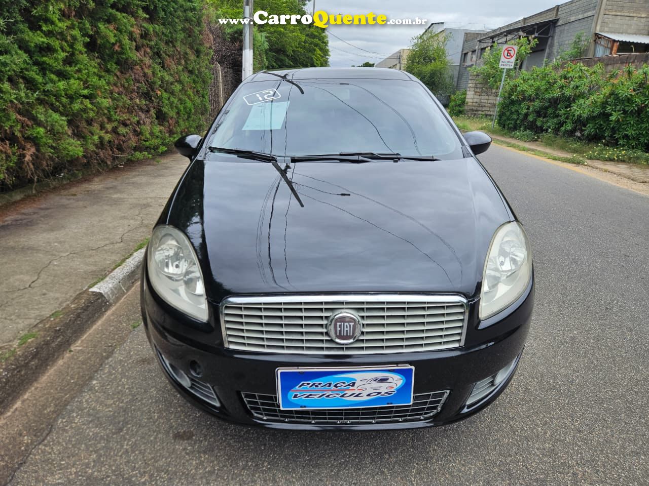 FIAT   LINEA ESSENCE 1.8 FLEX 16V 4P   PRETO 2012 1.8 FLEX - Loja