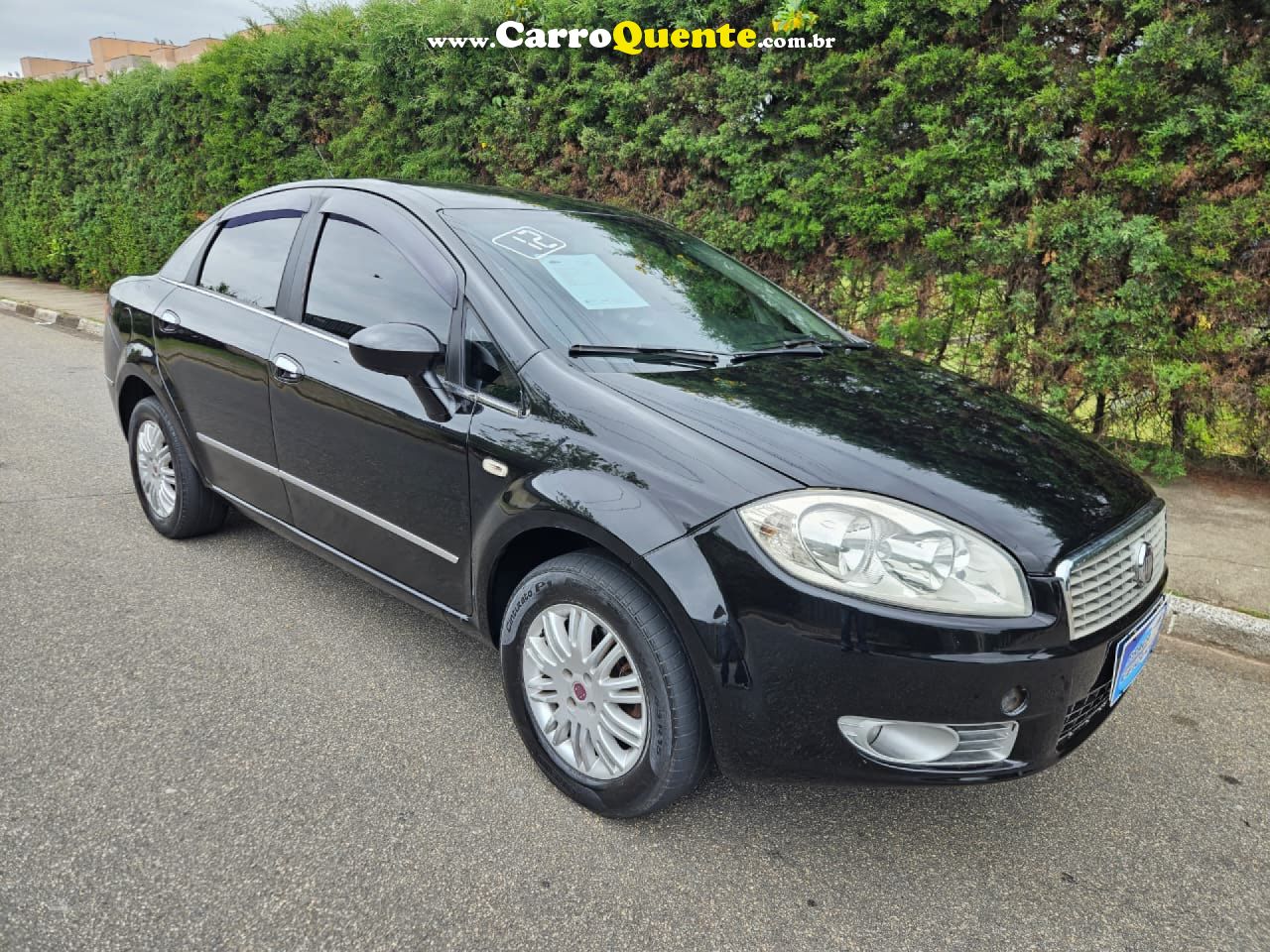 FIAT   LINEA ESSENCE 1.8 FLEX 16V 4P   PRETO 2012 1.8 FLEX - Loja