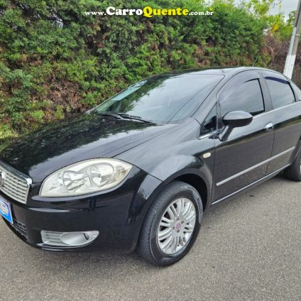 FIAT   LINEA ESSENCE 1.8 FLEX 16V 4P   PRETO 2012 1.8 FLEX