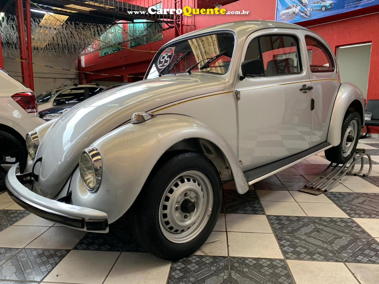 VOLKSWAGEN   FUSCA   PRATA 1995 1.6 GASOLINA - Loja