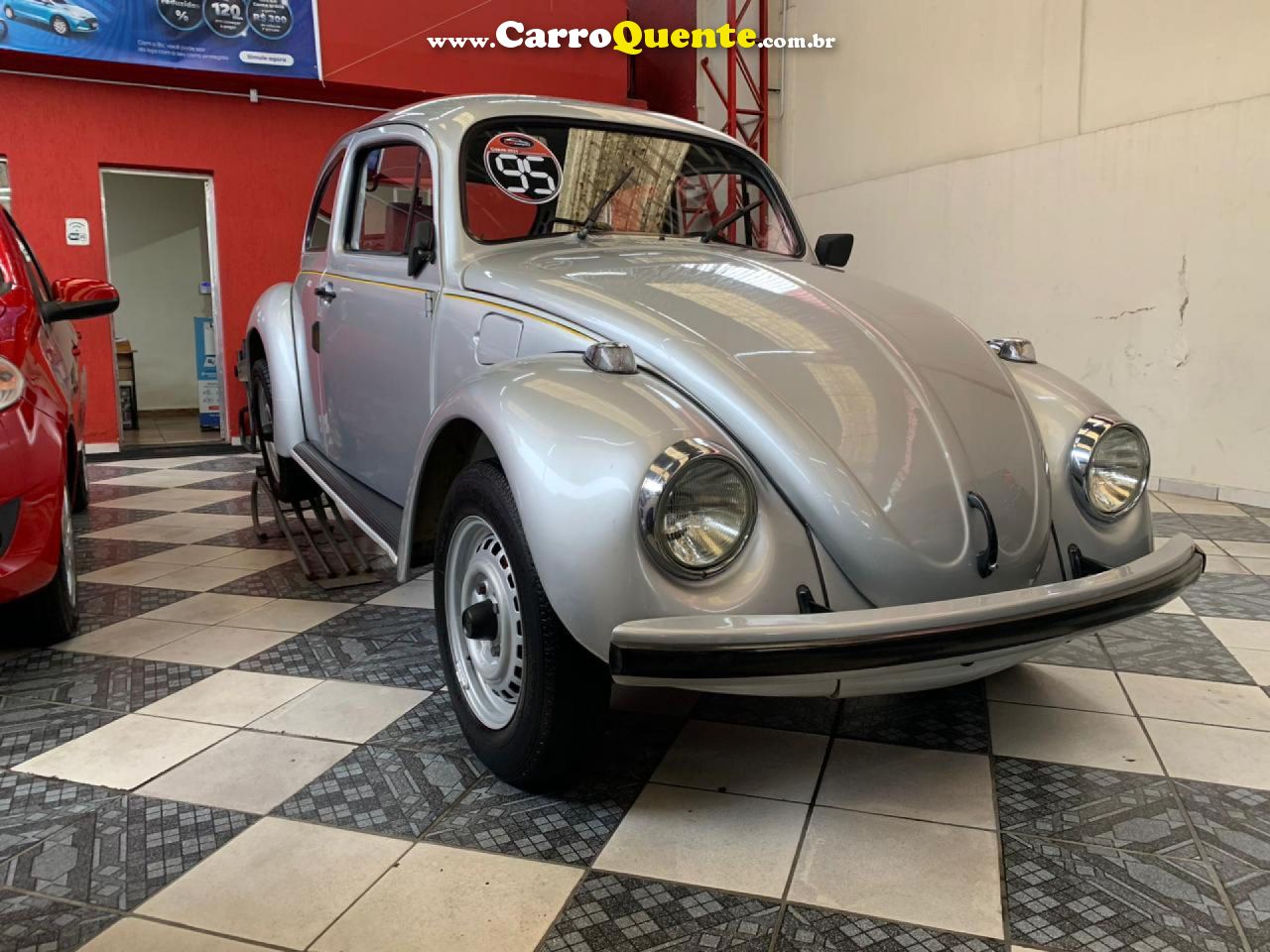 VOLKSWAGEN   FUSCA   PRATA 1995 1.6 GASOLINA - Loja
