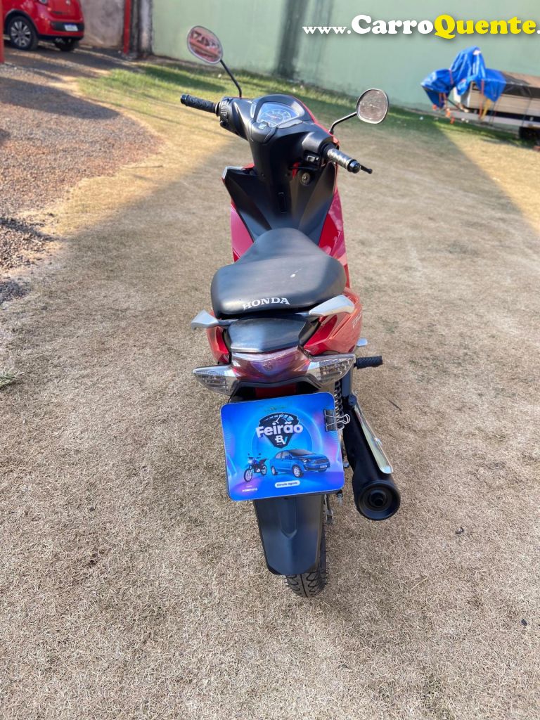 HONDA   BIZ 110I   VERMELHO 2018 110cc GASOLINA - Loja