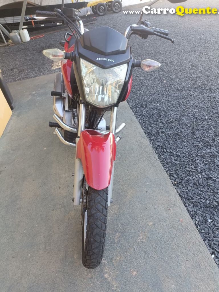 HONDA   CG 150 FAN ESDI 150 FAN ESDI FLEX   VERMELHO 2015 150 GASOLINA - Loja