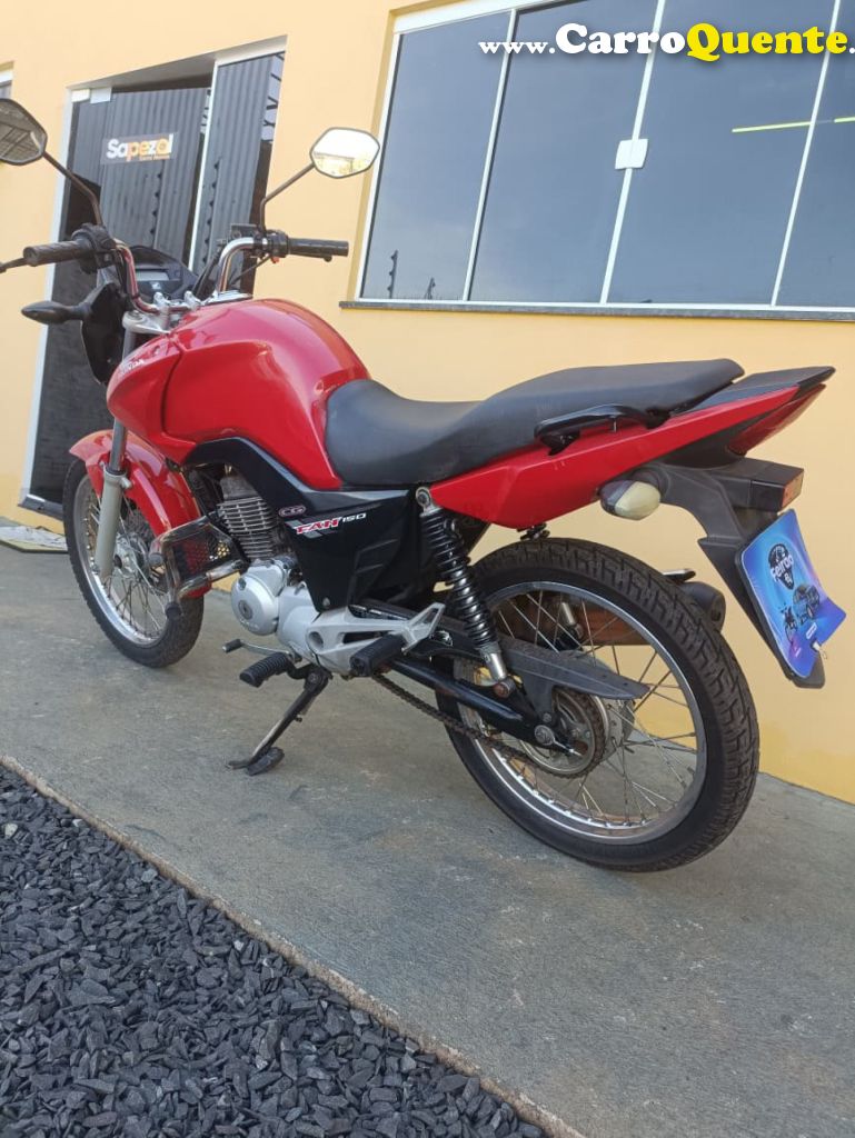 HONDA   CG 150 FAN ESDI 150 FAN ESDI FLEX   VERMELHO 2015 150 GASOLINA - Loja
