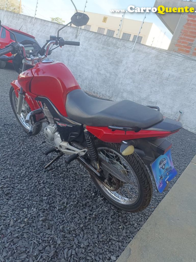 HONDA   CG 150 FAN ESDI 150 FAN ESDI FLEX   VERMELHO 2015 150 GASOLINA - Loja