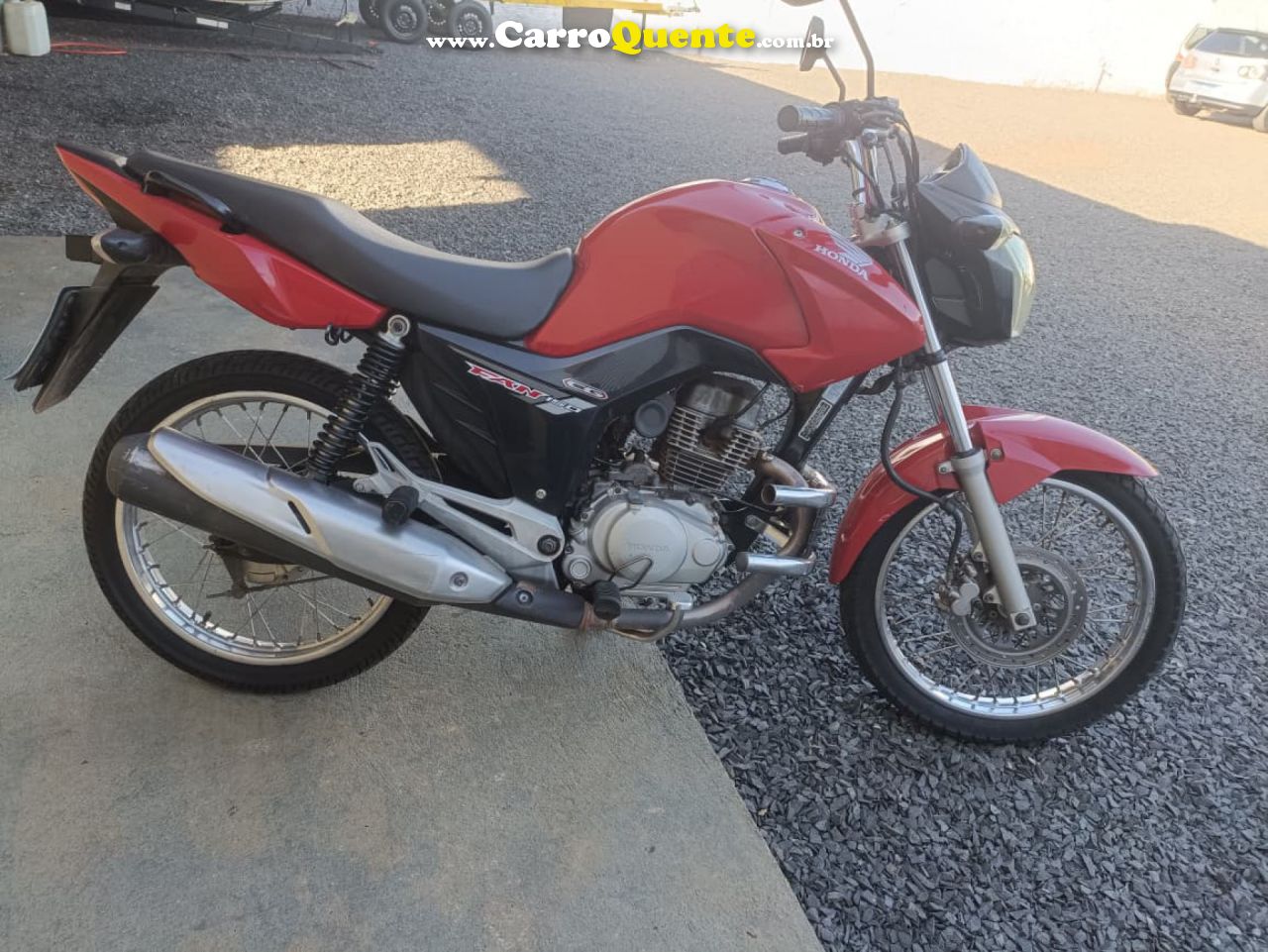 HONDA   CG 150 FAN ESDI 150 FAN ESDI FLEX   VERMELHO 2015 150 GASOLINA - Loja