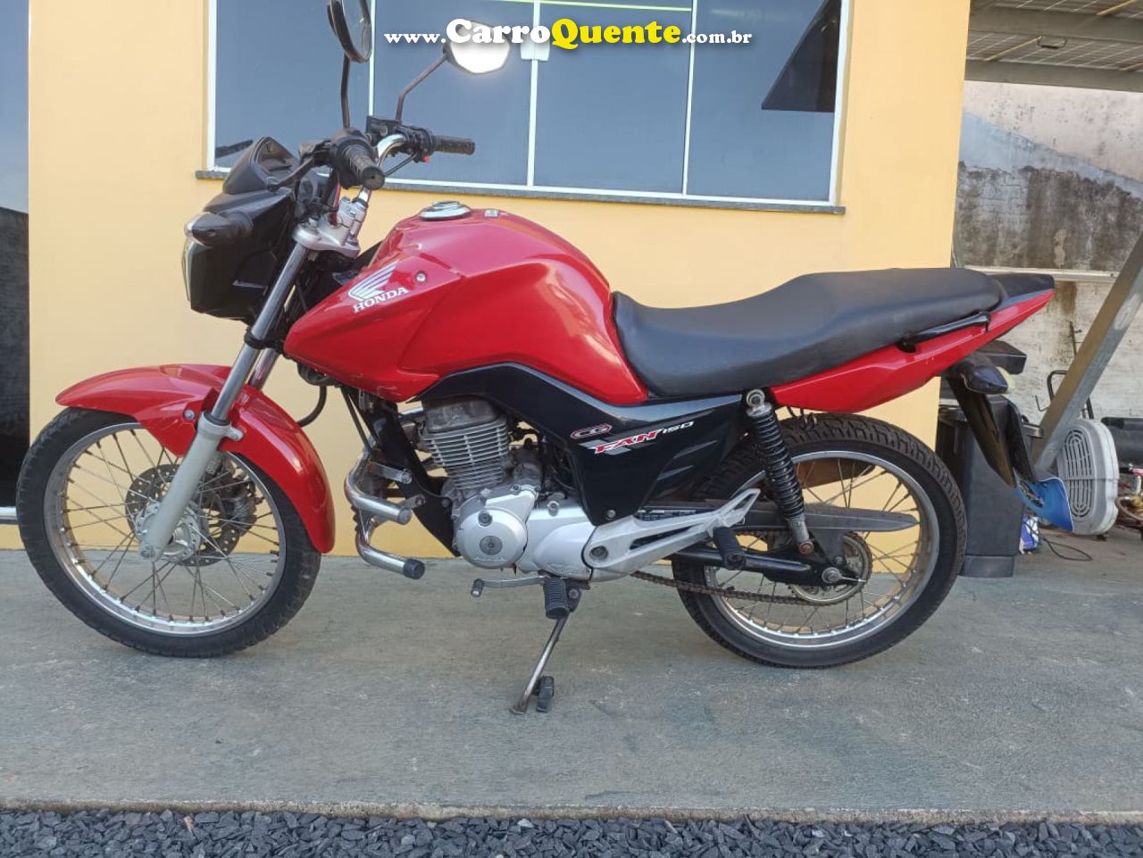 HONDA   CG 150 FAN ESDI 150 FAN ESDI FLEX   VERMELHO 2015 150 GASOLINA - Loja