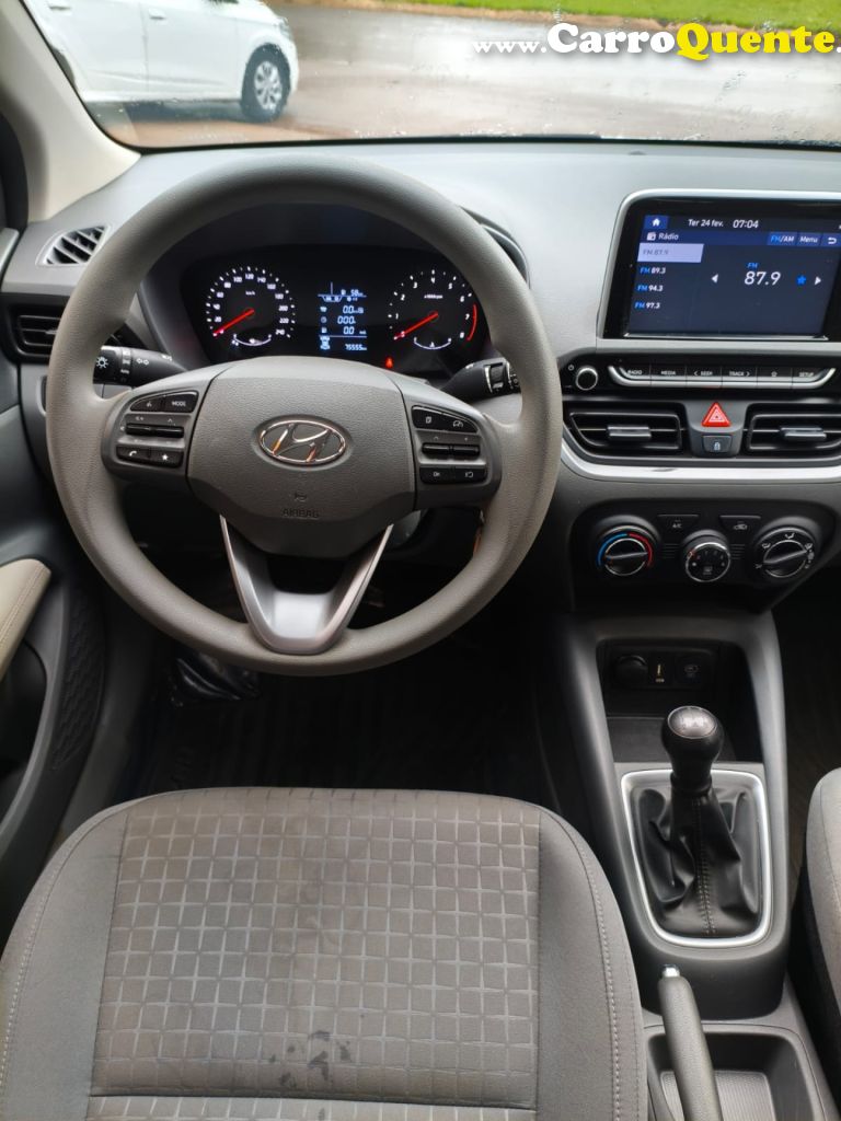 HYUNDAI   HB20S LIMITED 1.0  FLEX 12V MEC.   BRANCO 2023 1.0 FLEX - Loja