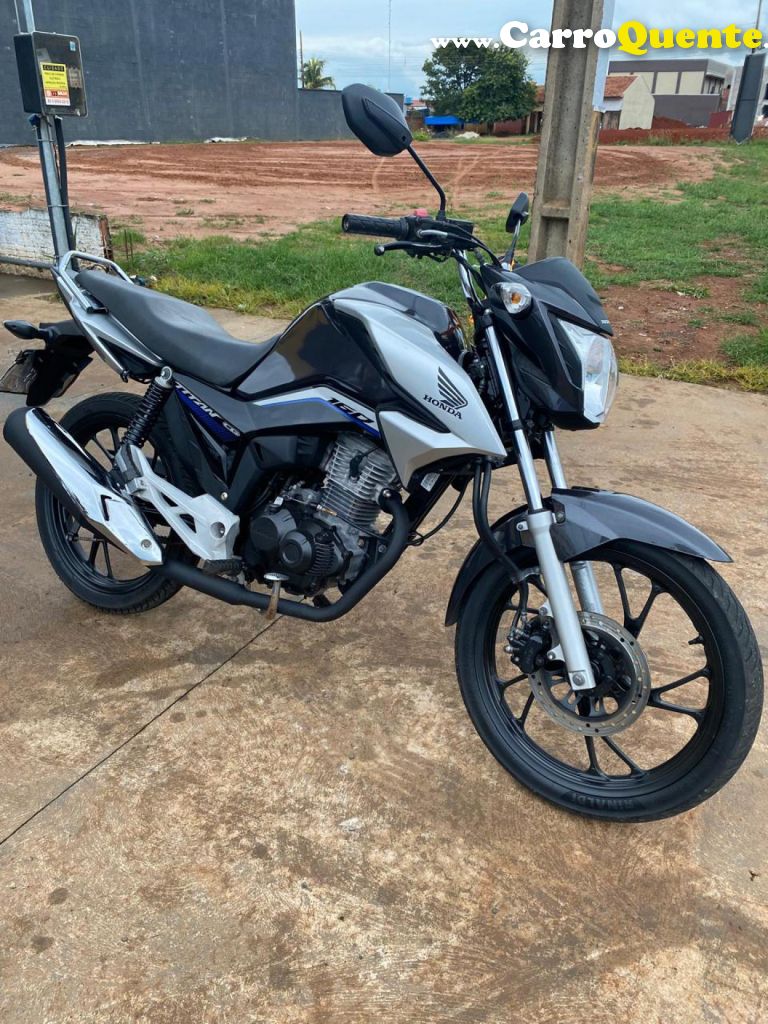 HONDA   CG 160 TITAN FLEXONEED.ESPECIAL 40 ANOS   CINZA 2022 160CC GASOLINA - Loja