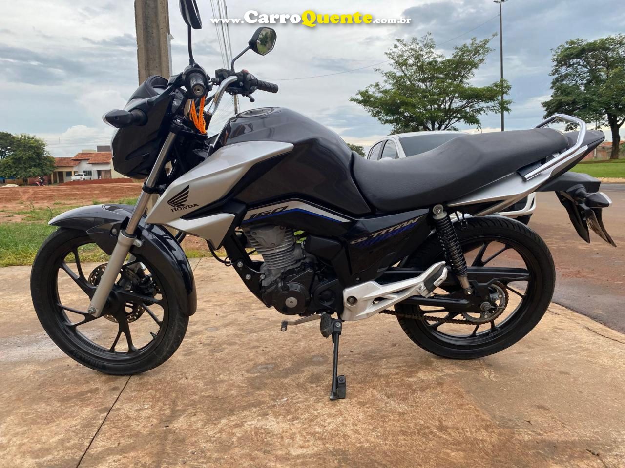 HONDA   CG 160 TITAN FLEXONEED.ESPECIAL 40 ANOS   CINZA 2022 160CC GASOLINA - Loja
