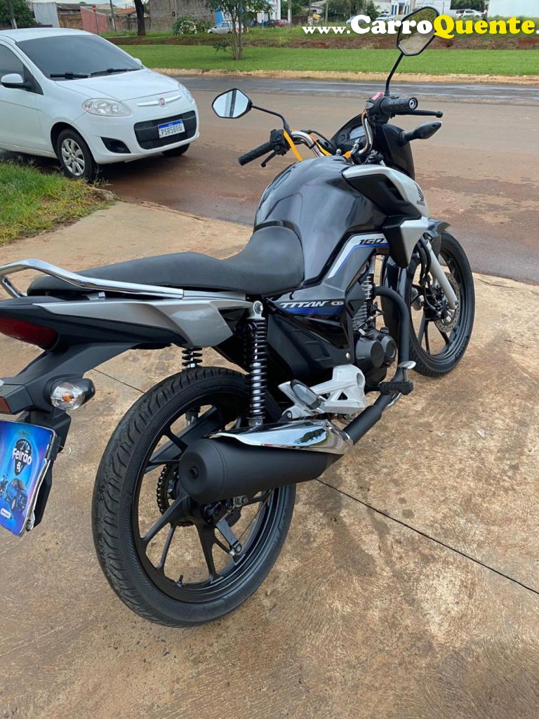 HONDA   CG 160 TITAN FLEXONEED.ESPECIAL 40 ANOS   CINZA 2022 160CC GASOLINA - Loja
