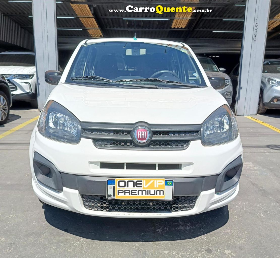 FIAT   UNO ATTRACTIVE 1.0 FIRE FLEX 8V 5P   BRANCO 2021 1.0 FLEX - Loja