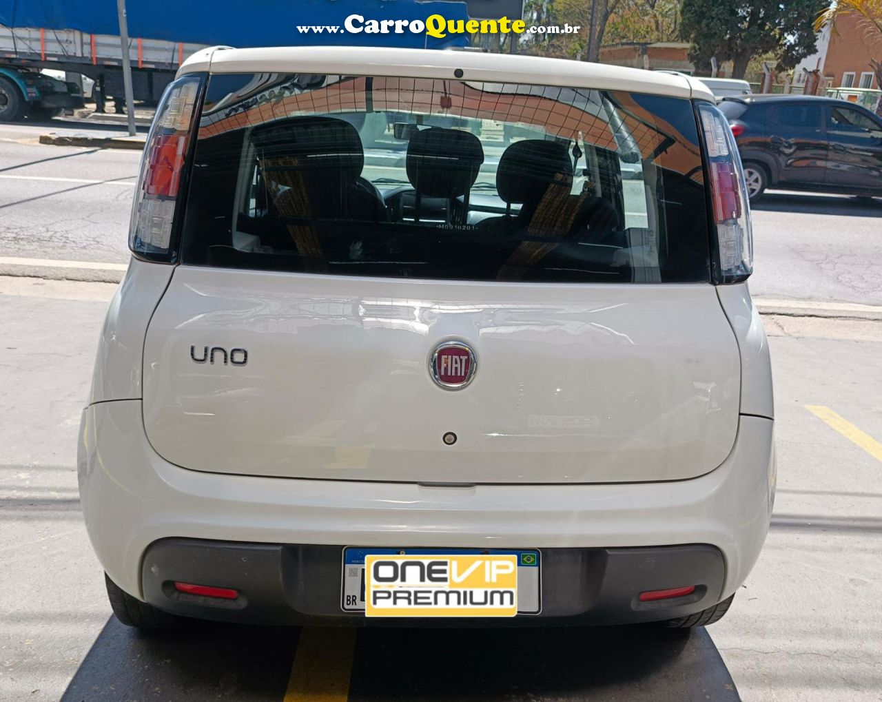 FIAT   UNO ATTRACTIVE 1.0 FIRE FLEX 8V 5P   BRANCO 2021 1.0 FLEX - Loja
