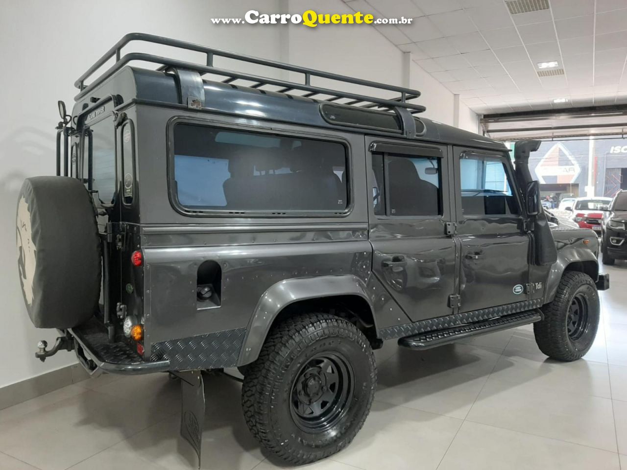 LAND ROVER   DEFENDER 110 TDI SW DIESEL   CINZA 2003 5L DIESEL - Loja