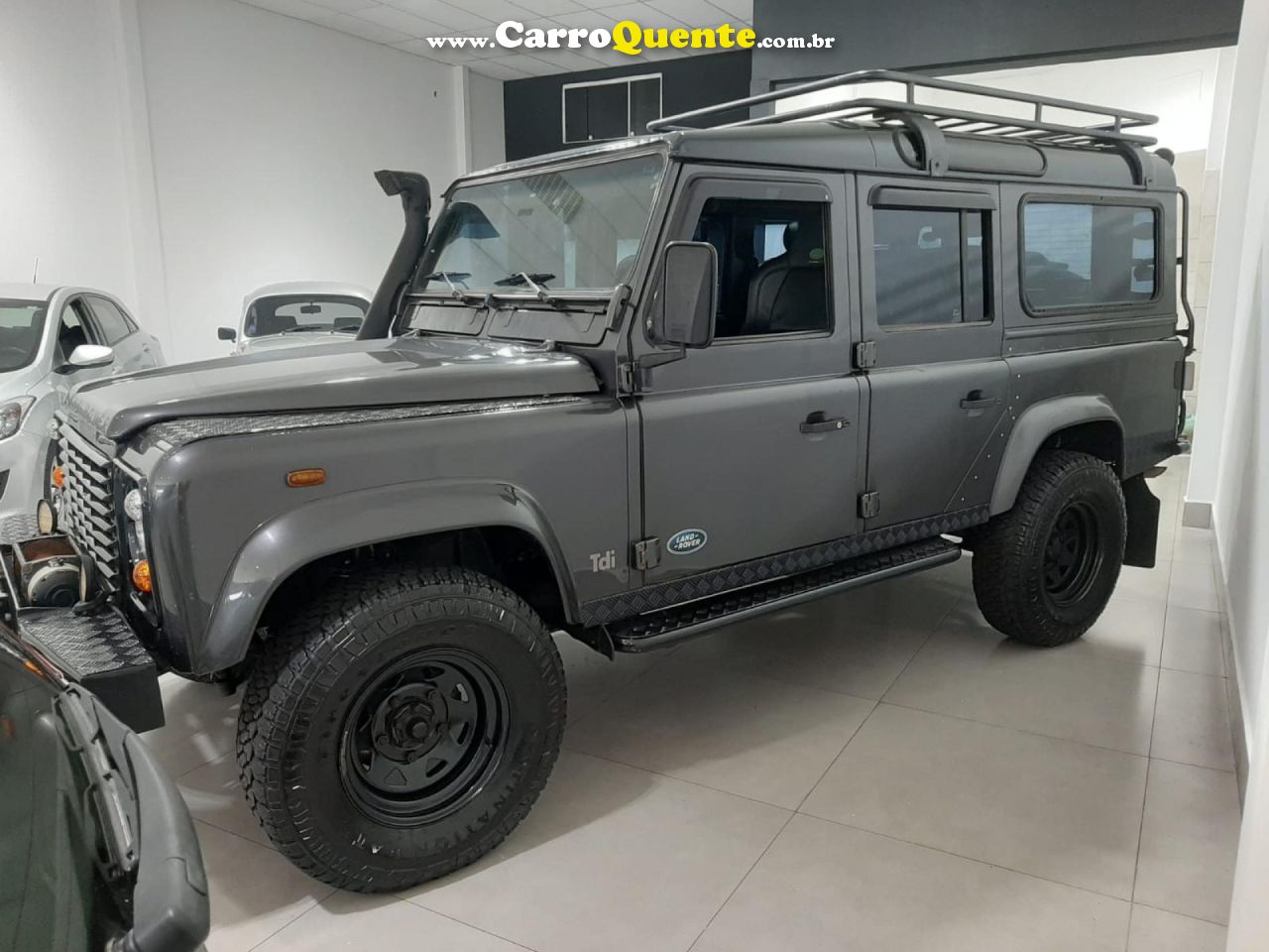 LAND ROVER   DEFENDER 110 TDI SW DIESEL   CINZA 2003 5L DIESEL - Loja
