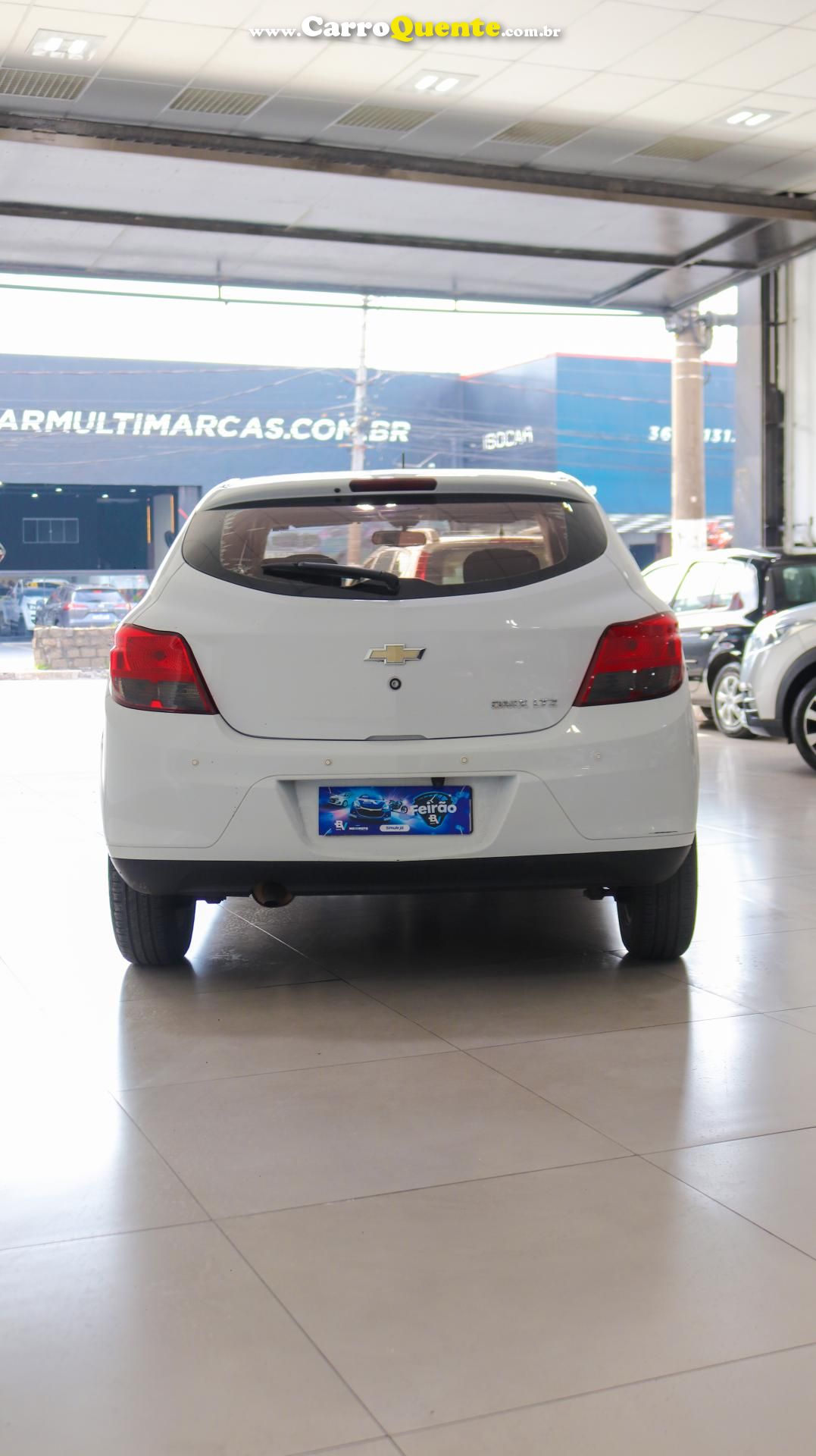 CHEVROLET   ONIX HATCH LTZ 1.4 8V FLEXPOWER 5P AUT.   BRANCO 2015 1.4 FLEX - Loja