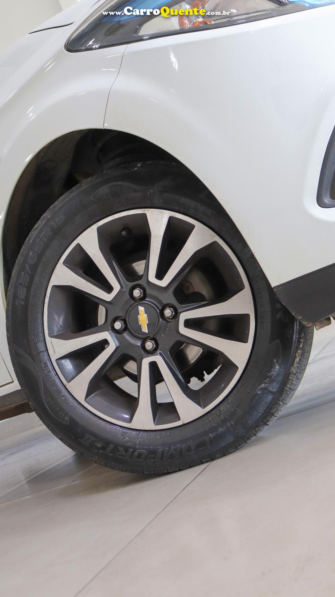 CHEVROLET   ONIX HATCH LTZ 1.4 8V FLEXPOWER 5P AUT.   BRANCO 2015 1.4 FLEX - Loja
