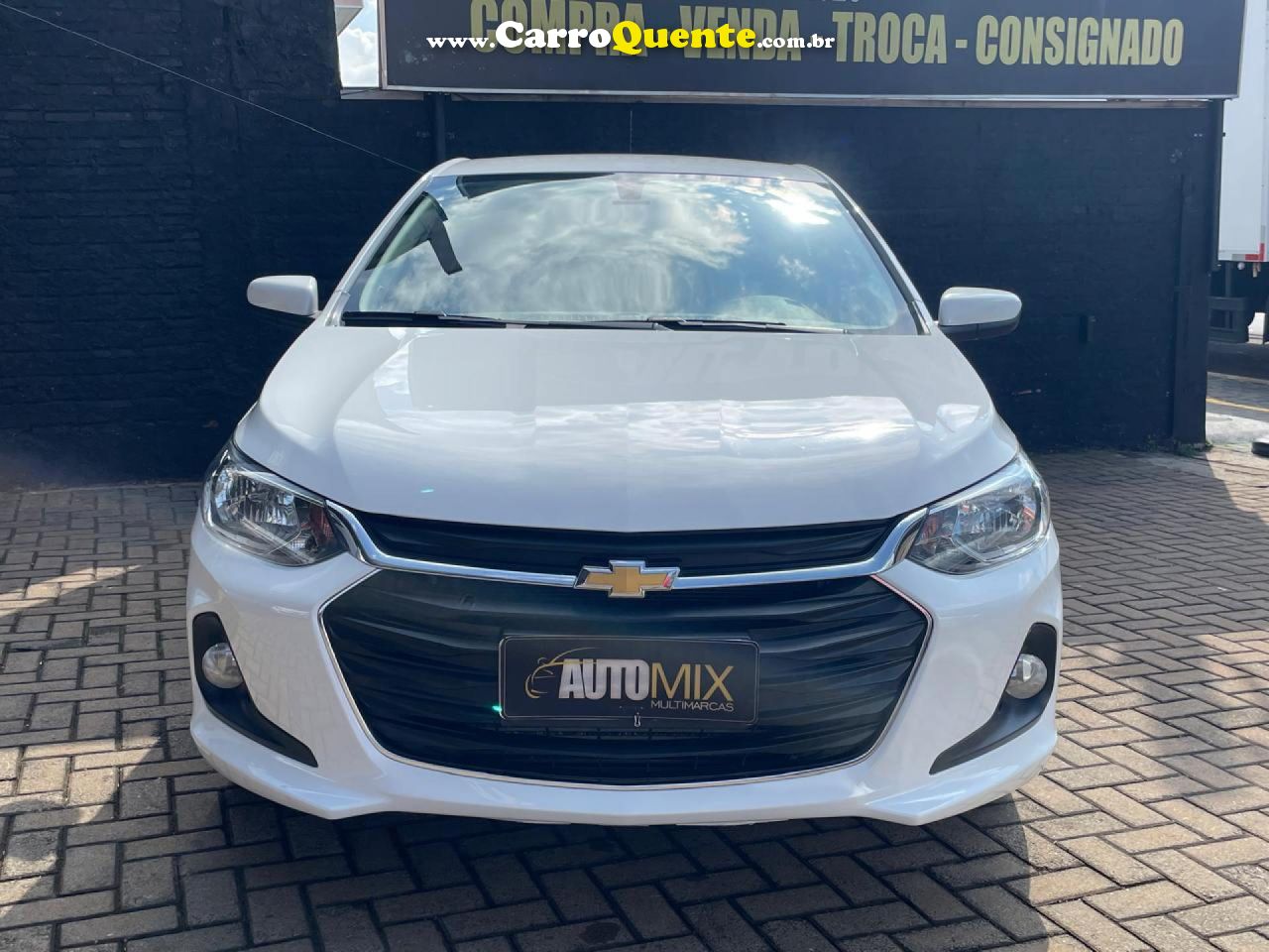CHEVROLET   ONIX HATCH LT 1.0 12V TB FLEX 5P MEC.   BRANCO 2020 1.0 FLEX - Loja